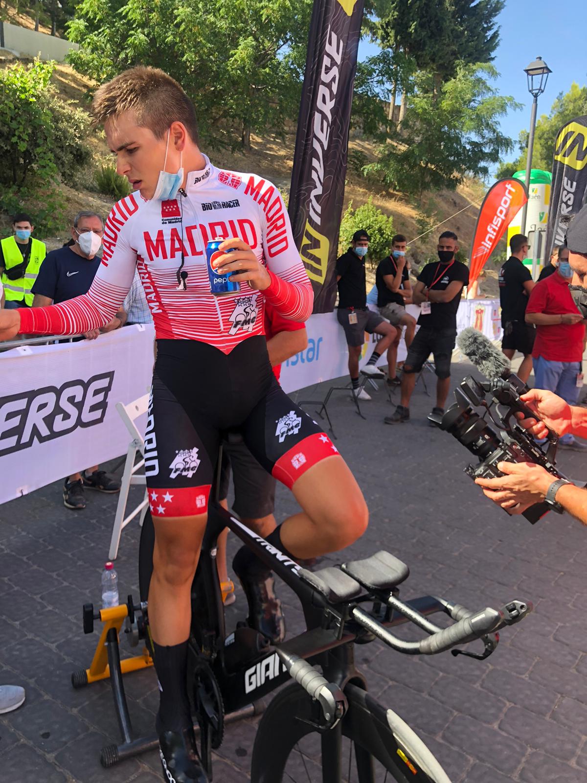 Raúl García Pierna, flamante campeón de España de crono sub23 en Jaén (ACTUALIZADA)