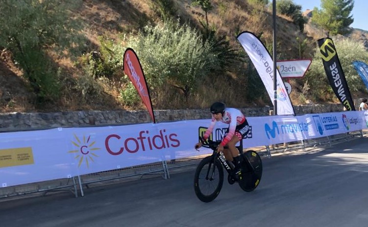 Raúl García Pierna, flamante campeón de España de crono sub23 en Jaén (ACTUALIZADA)
