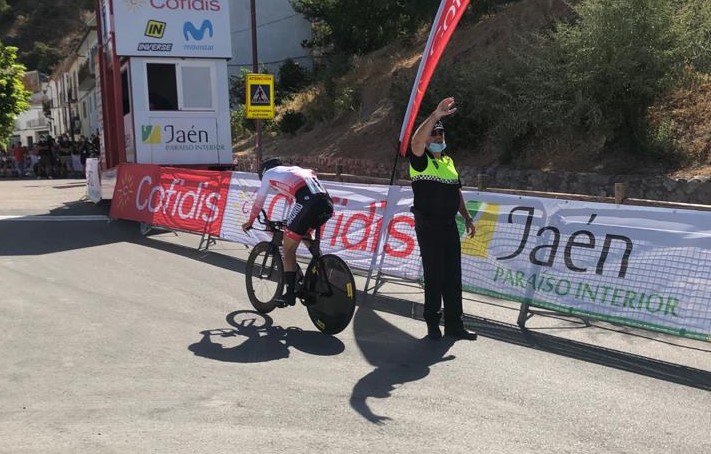 Raúl García Pierna, flamante campeón de España de crono sub23 en Jaén (ACTUALIZADA)