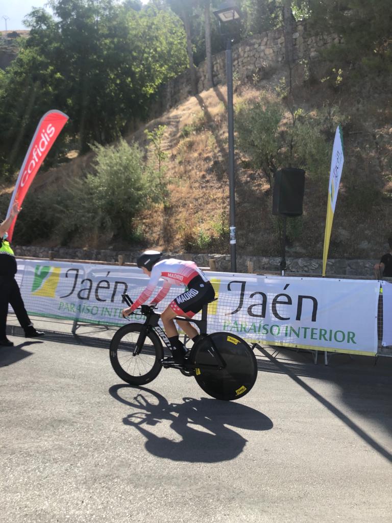 Raúl García Pierna, flamante campeón de España de crono sub23 en Jaén (ACTUALIZADA)