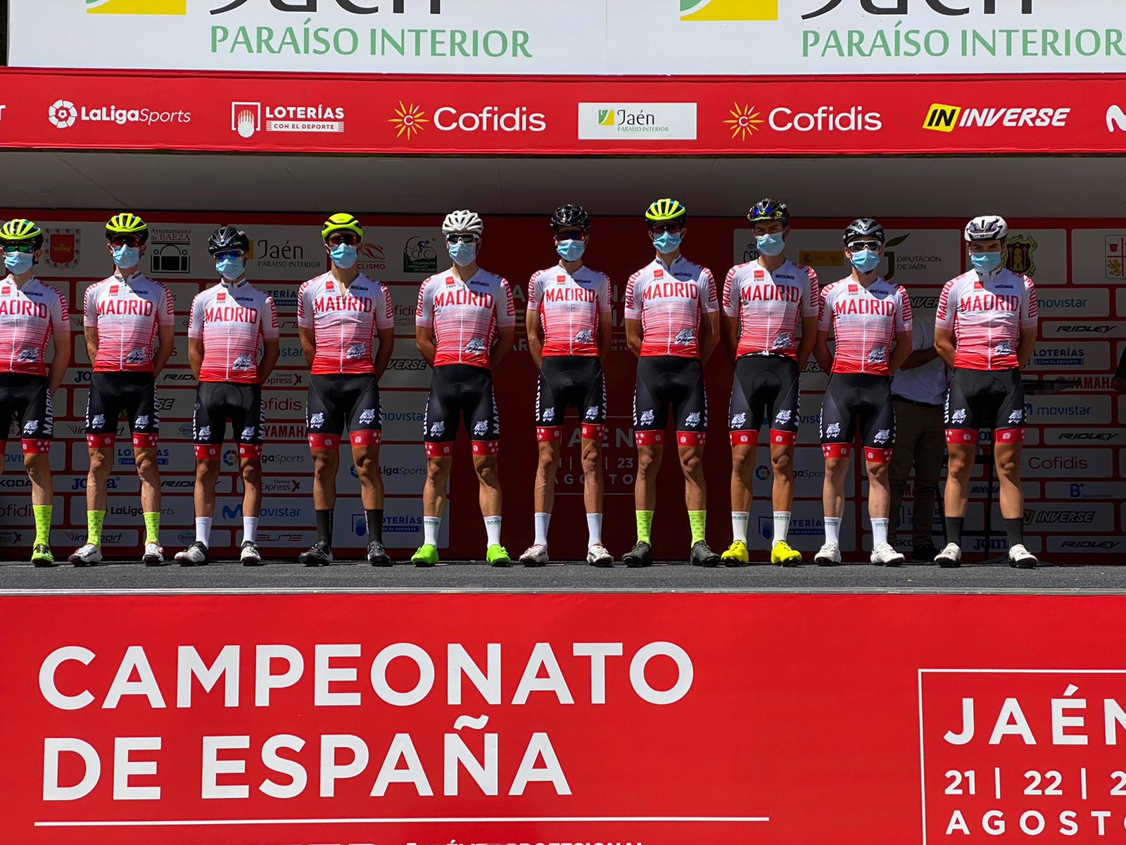 Gran papel de la Selección Madrileña sub23 masculina en la prueba en línea de los Nacionales de Jaén (ACTUALIZADA)