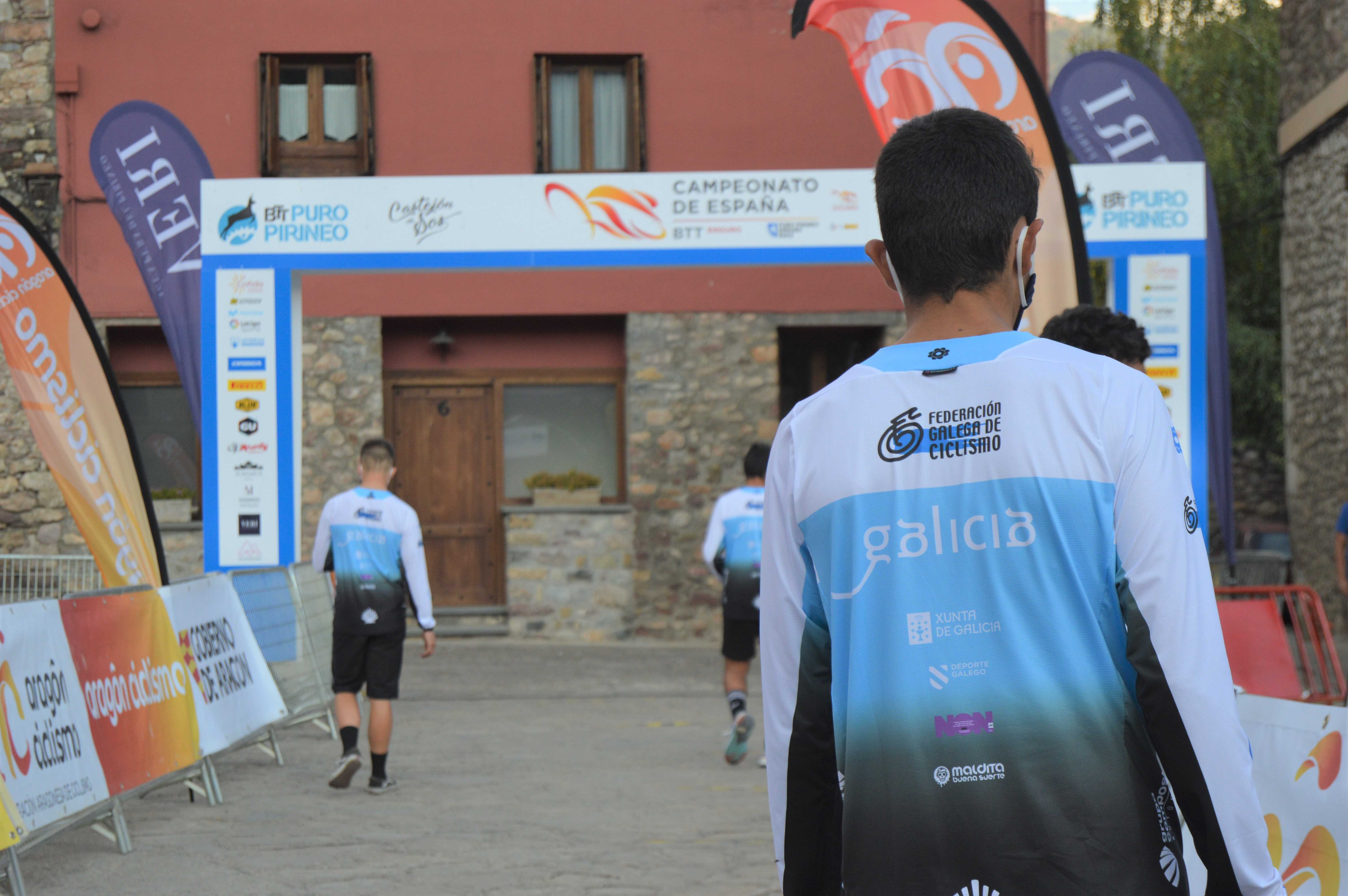 Sete riders compiten coas cores de Galicia este domingo no Campionato de España de Enduro