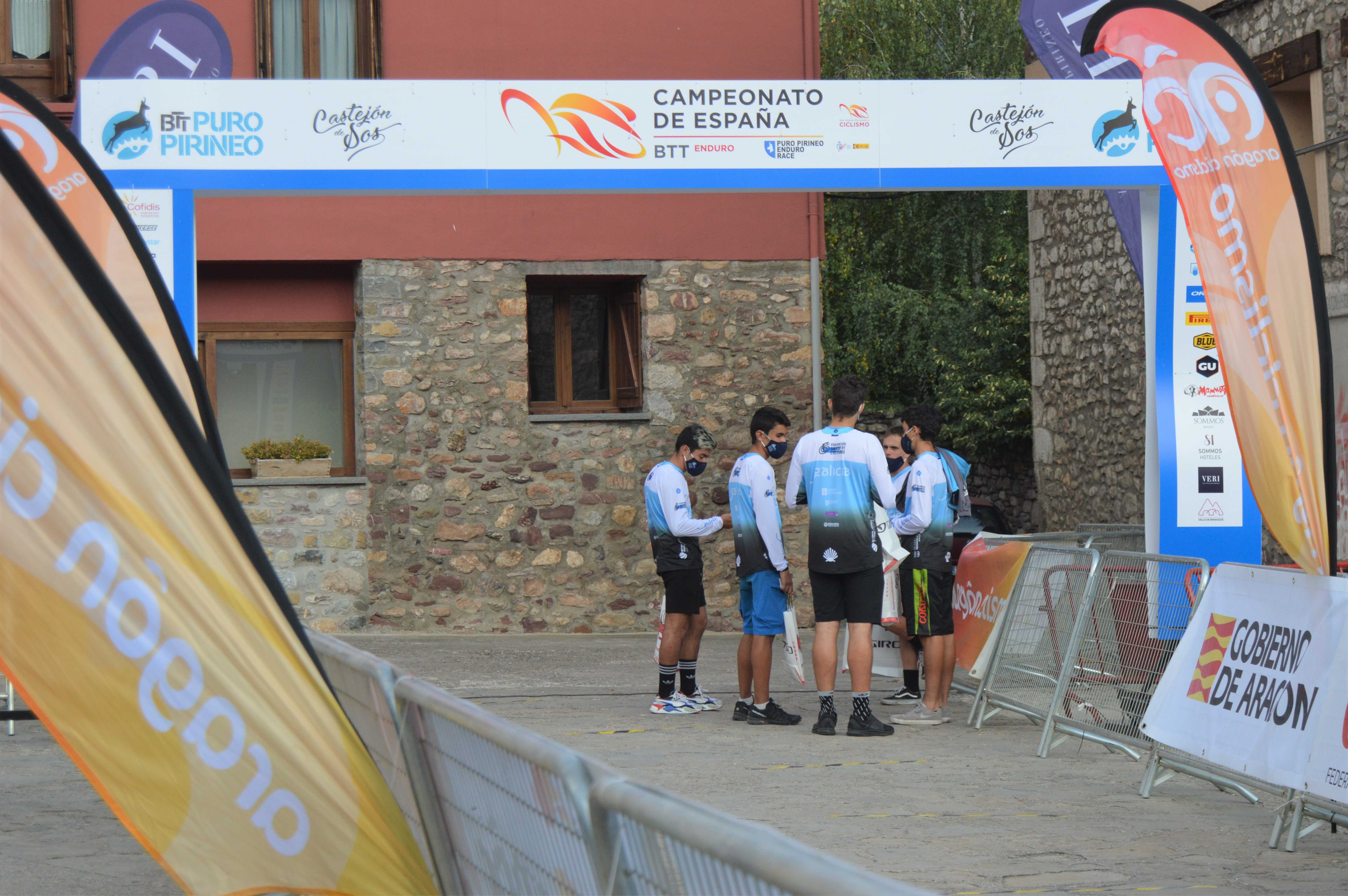 Sete riders compiten coas cores de Galicia este domingo no Campionato de España de Enduro