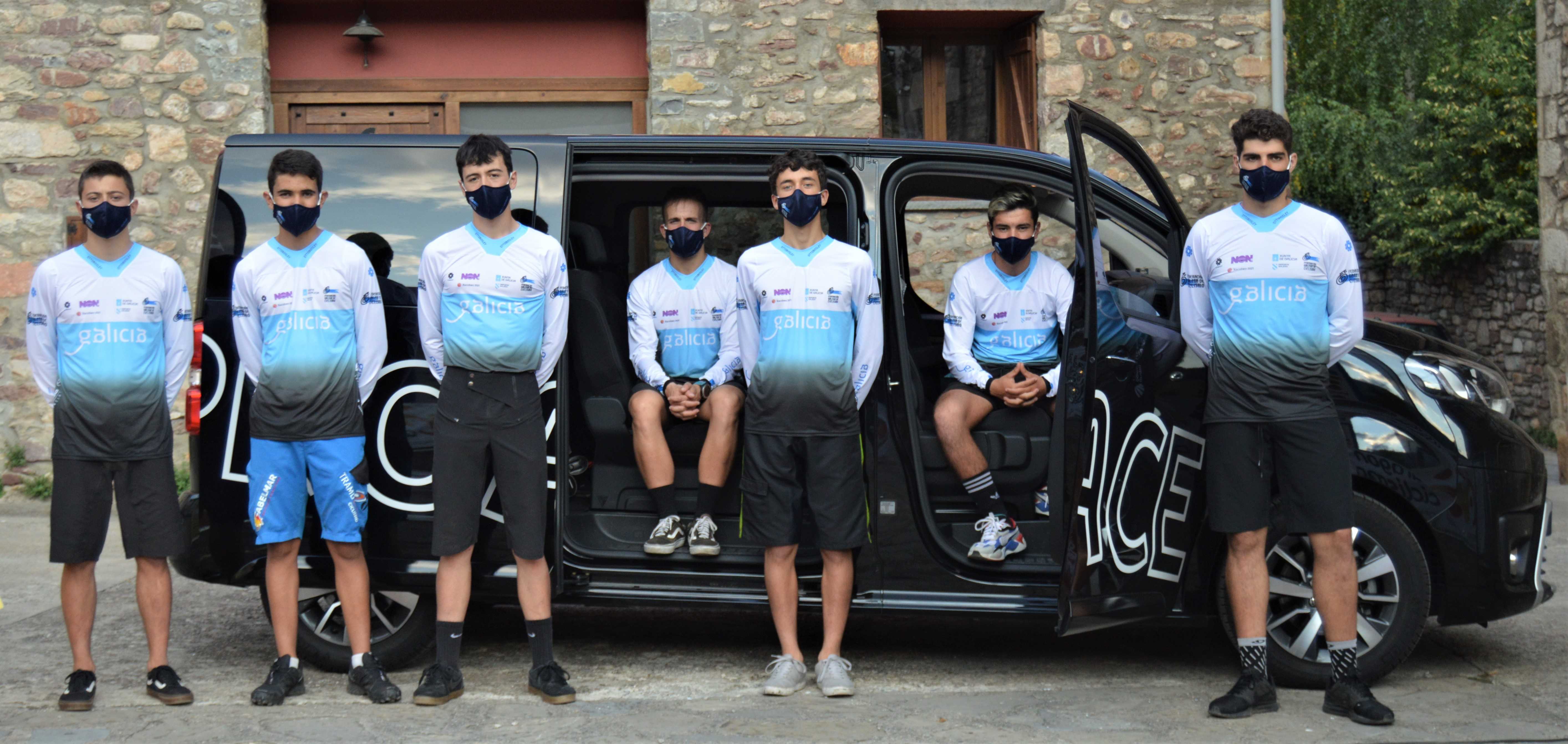 Sete riders compiten coas cores de Galicia este domingo no Campionato de España de Enduro