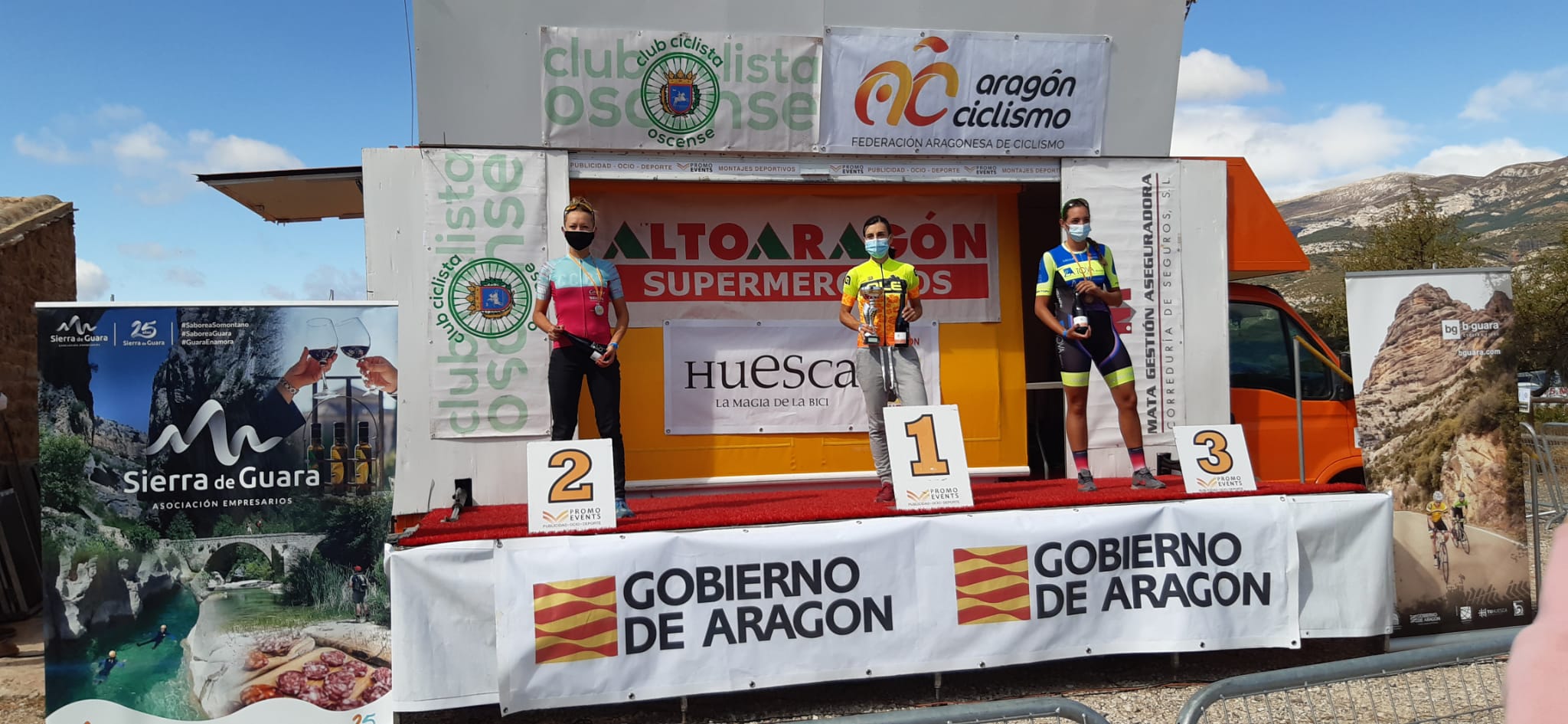 Gran éxito en la primera cita de los Campeonatos de Aragón Ruta 2020
