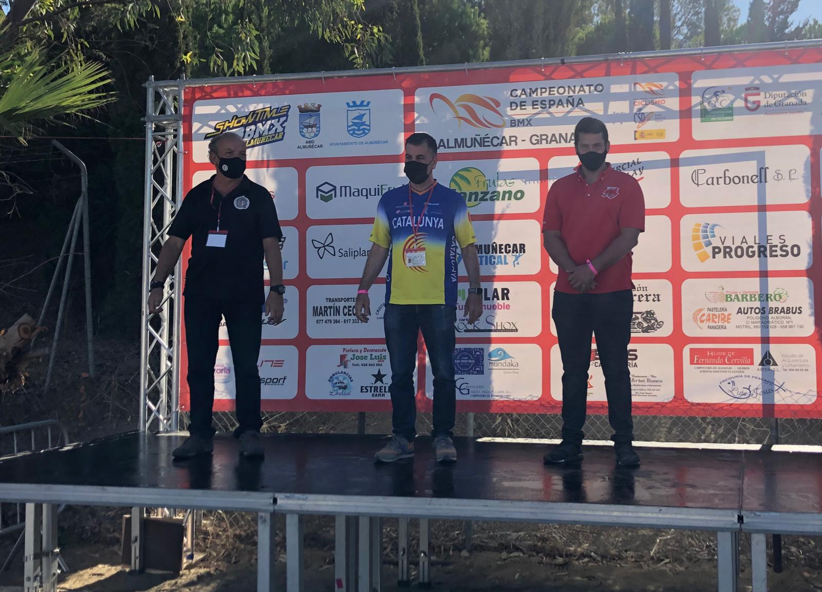 Tres medallas para la Selección Madrileña de BMX en los Nacionales de Almuñécar