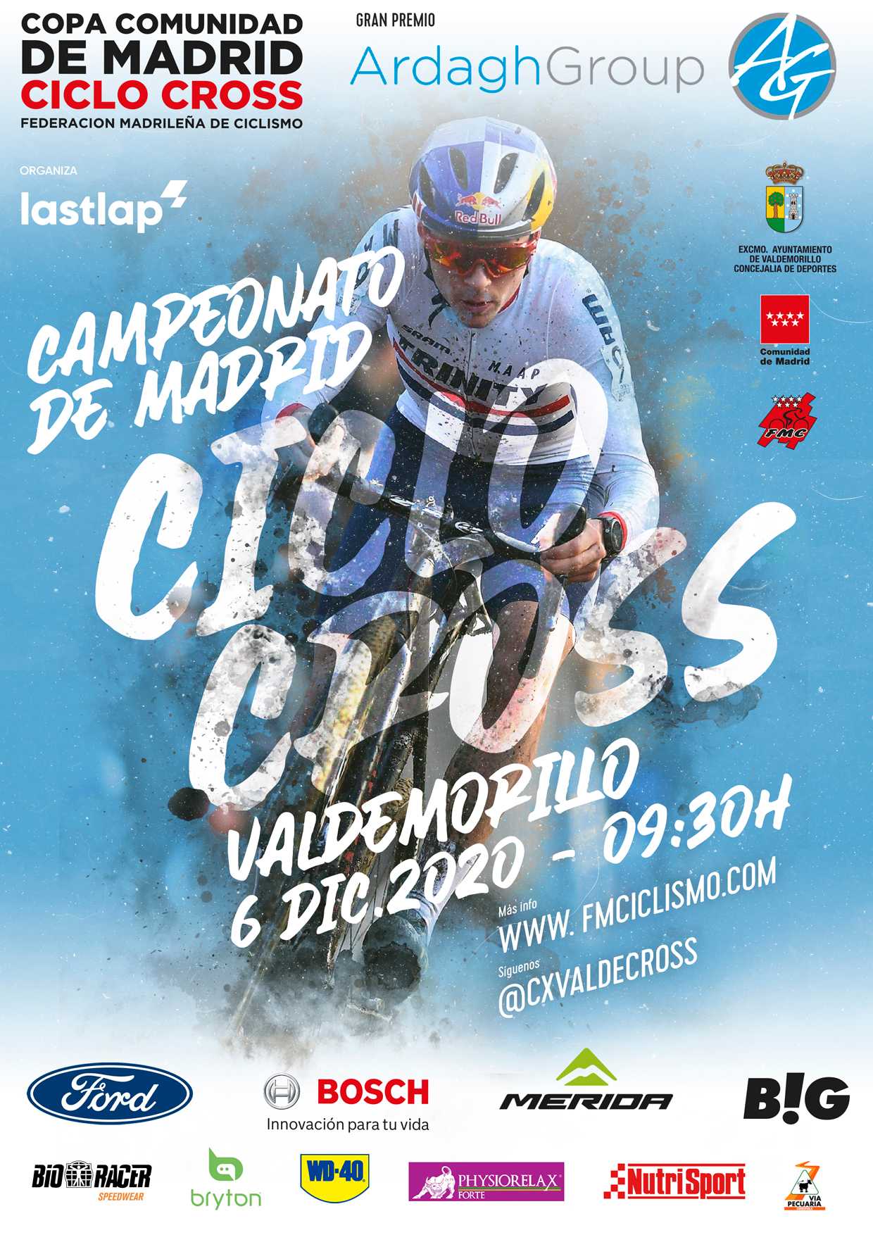 Valdemorillo será sede de los Campeonatos de Madrid de ciclocross 2020
