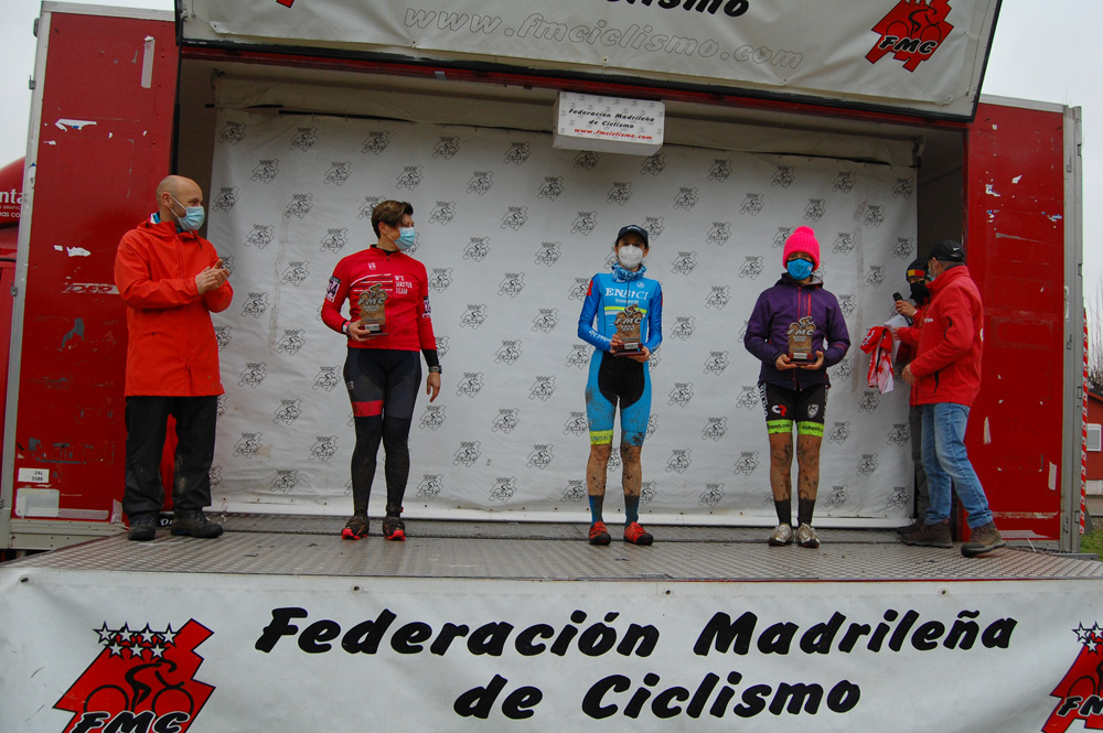 Aida Nuño y Aitor Hernández, los más fuertes en el primer asalto del Trofeo Ciclocross FMC-CAPFUN