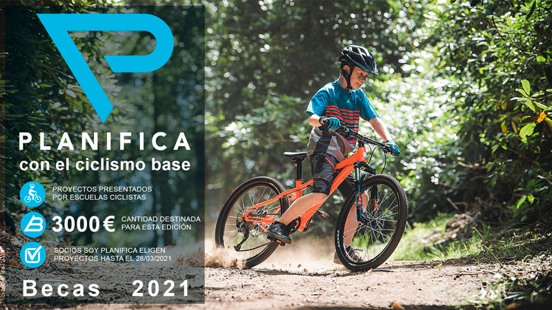 3000€ para el Ciclismo Base en la I Edición de Becas Planifica