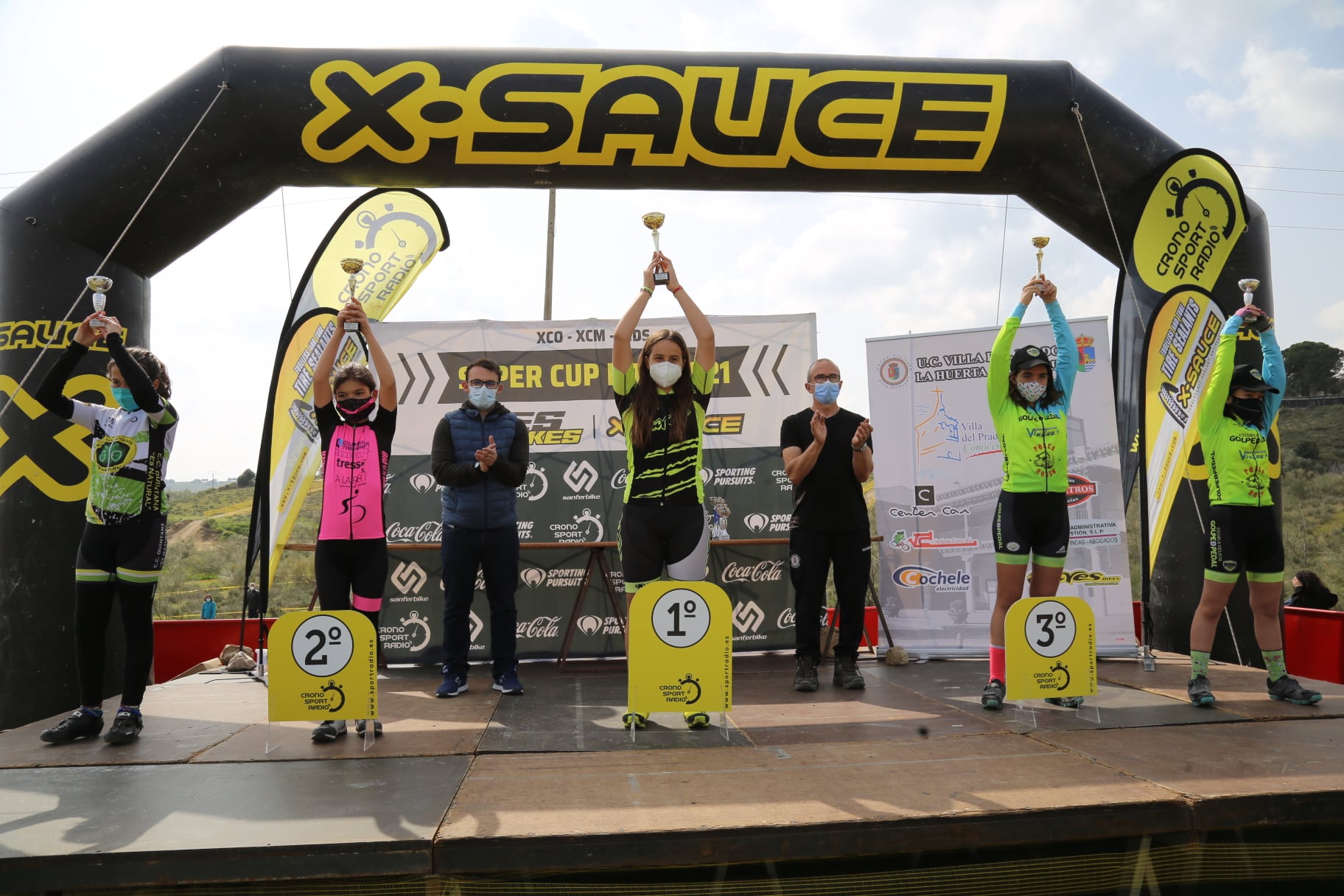 Villa del Prado trajo los  triunfos de Josefina Casadey y Marcos García en el segundo asalto de la Super Cup MTB XCO