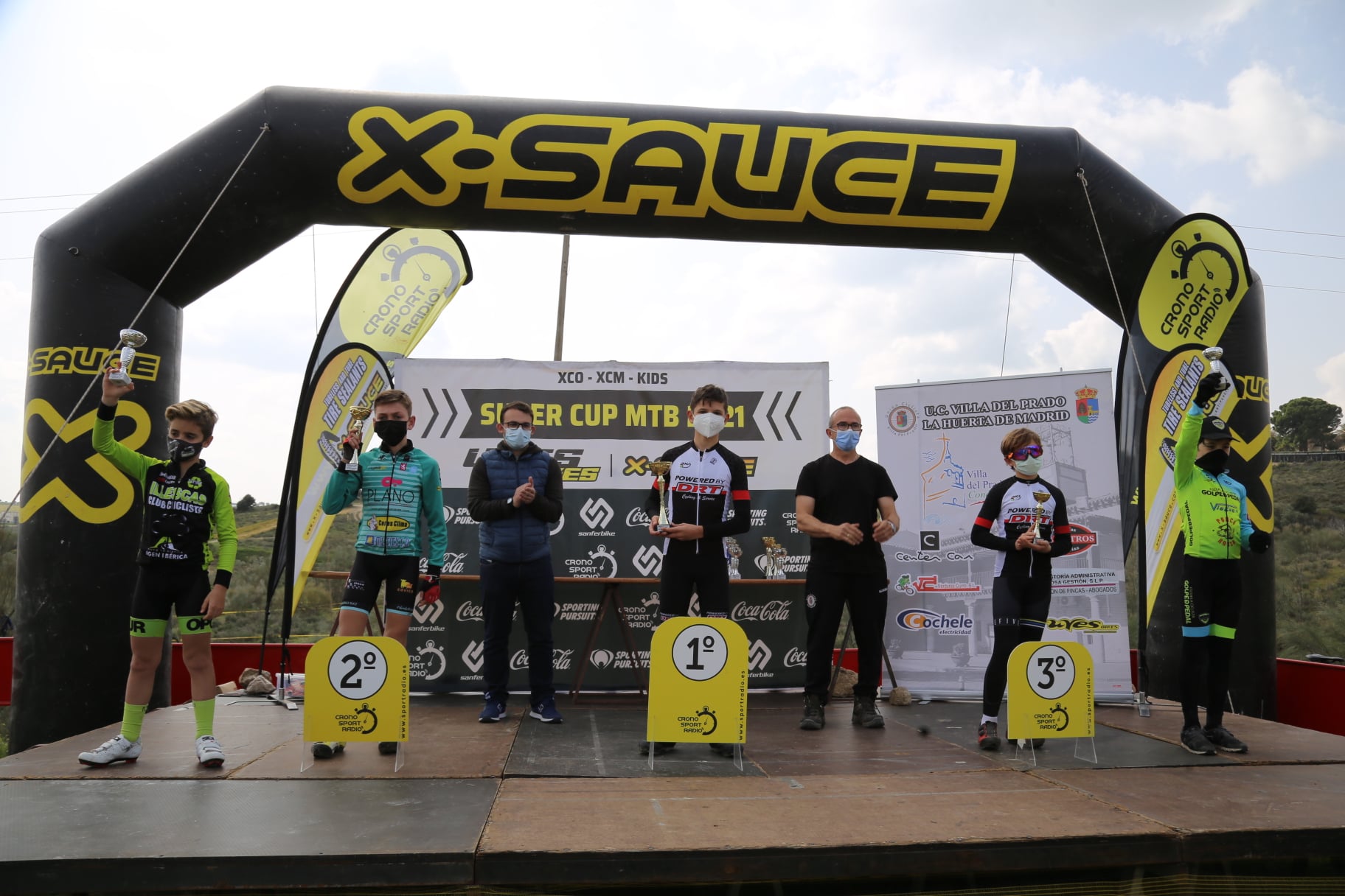 Villa del Prado trajo los  triunfos de Josefina Casadey y Marcos García en el segundo asalto de la Super Cup MTB XCO