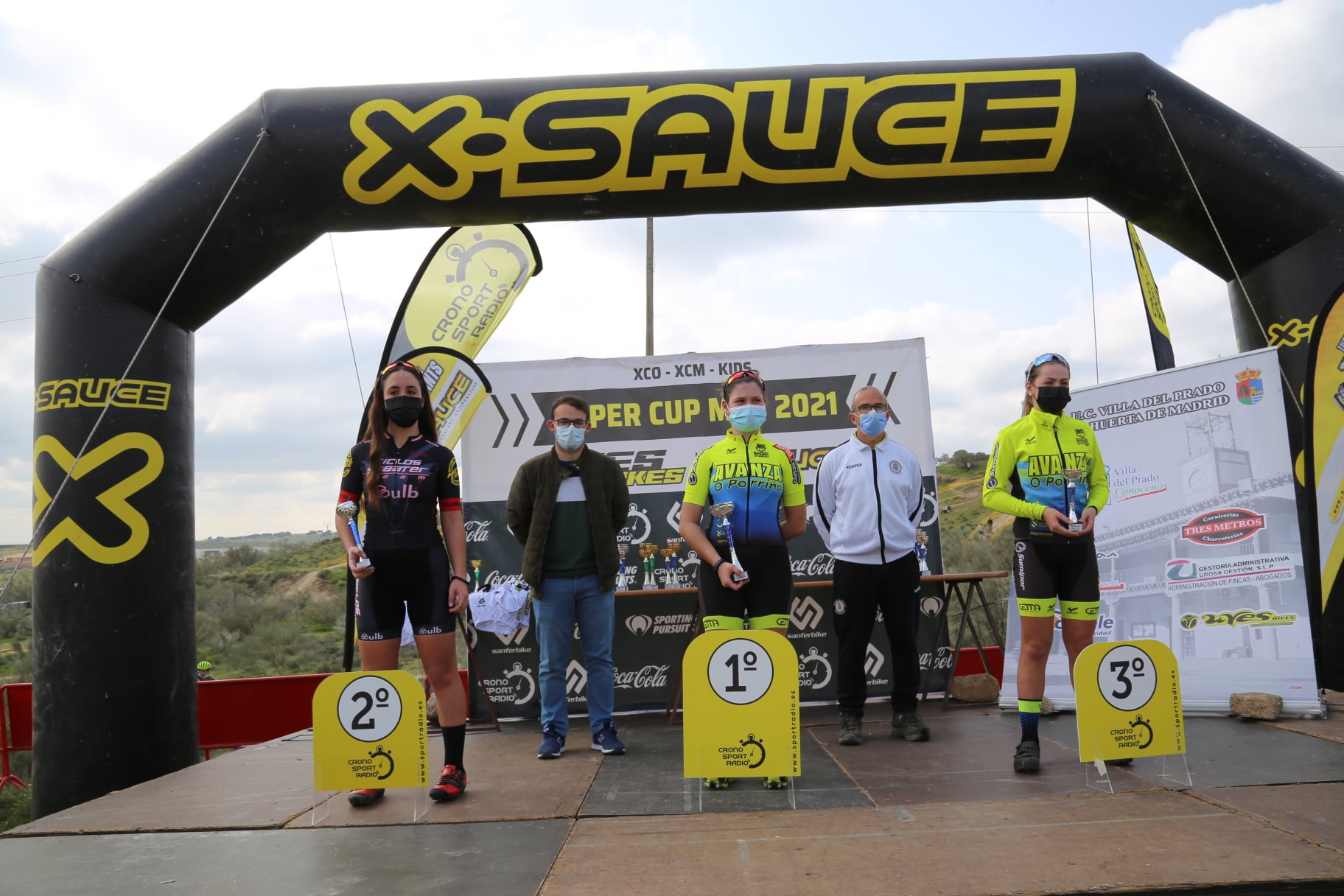 Villa del Prado trajo los  triunfos de Josefina Casadey y Marcos García en el segundo asalto de la Super Cup MTB XCO