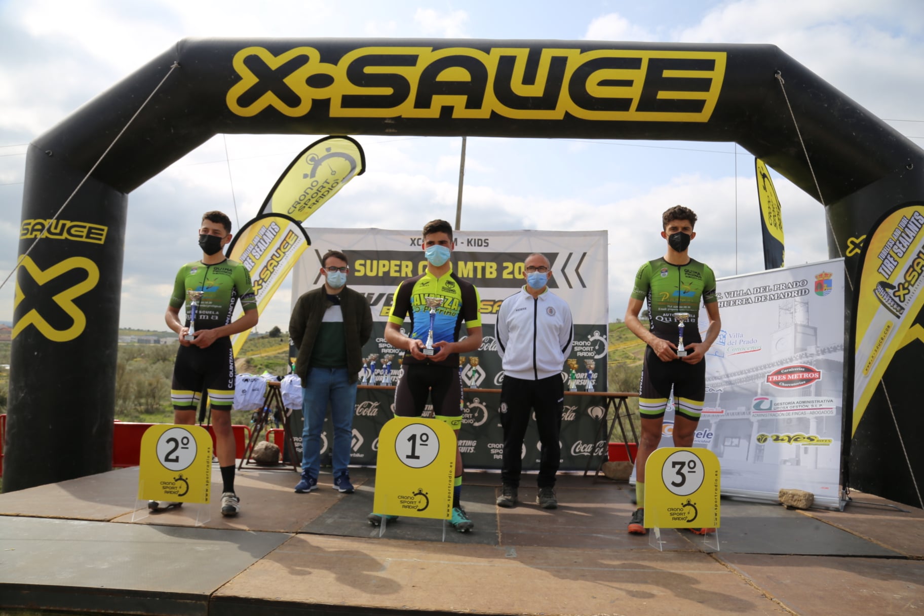 Villa del Prado trajo los  triunfos de Josefina Casadey y Marcos García en el segundo asalto de la Super Cup MTB XCO