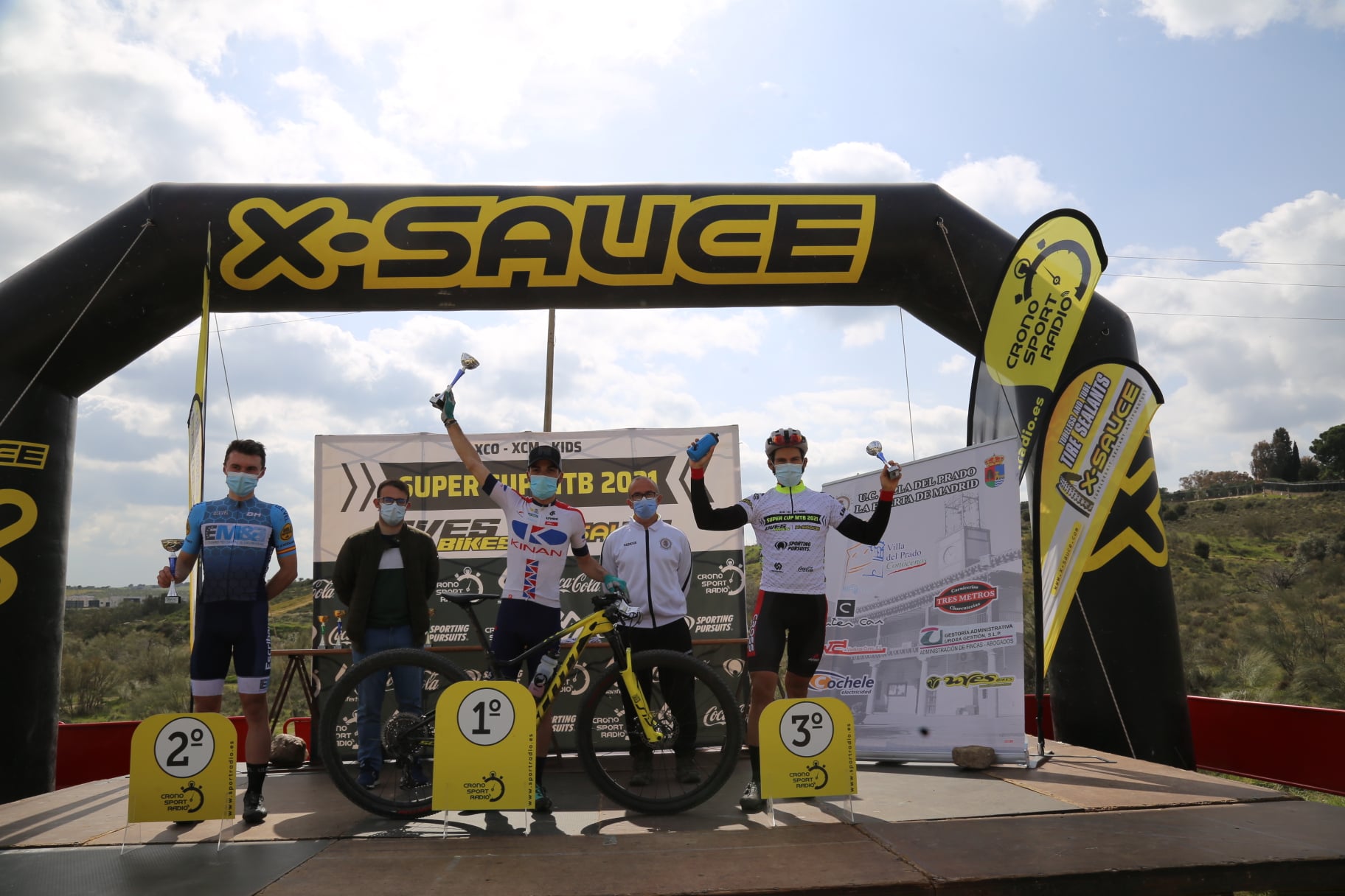 Villa del Prado trajo los  triunfos de Josefina Casadey y Marcos García en el segundo asalto de la Super Cup MTB XCO