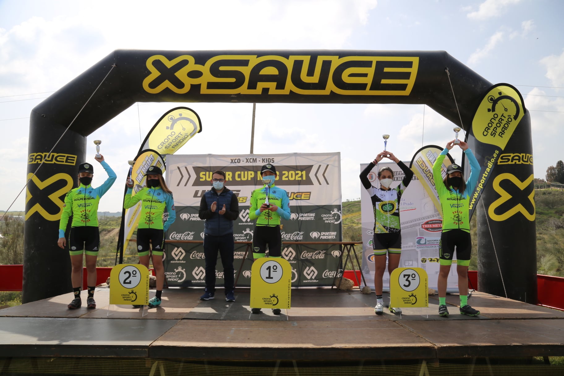 Villa del Prado trajo los  triunfos de Josefina Casadey y Marcos García en el segundo asalto de la Super Cup MTB XCO