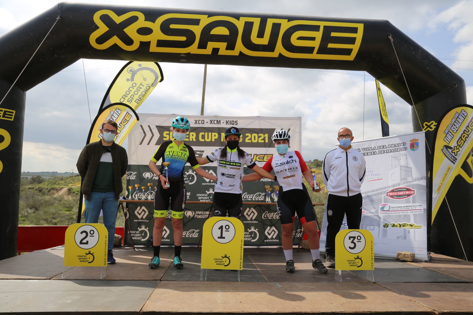 Villa del Prado trajo los  triunfos de Josefina Casadey y Marcos García en el segundo asalto de la Super Cup MTB XCO