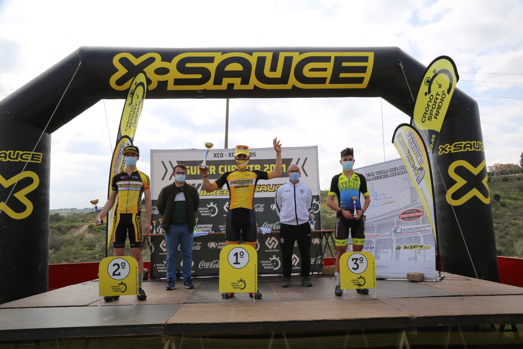 Villa del Prado trajo los  triunfos de Josefina Casadey y Marcos García en el segundo asalto de la Super Cup MTB XCO