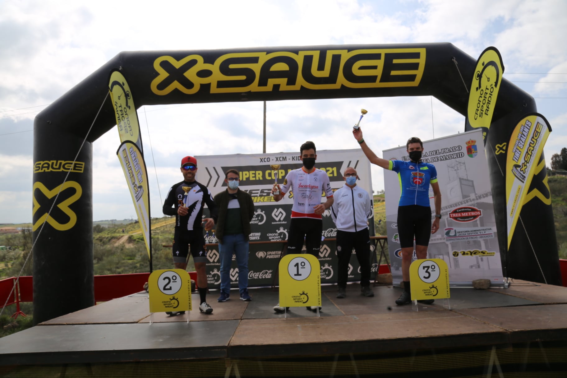 Villa del Prado trajo los  triunfos de Josefina Casadey y Marcos García en el segundo asalto de la Super Cup MTB XCO