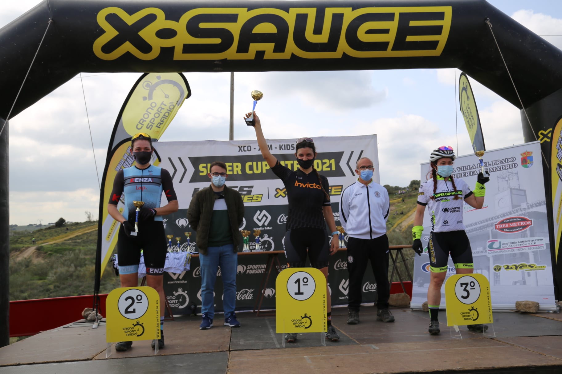 Villa del Prado trajo los  triunfos de Josefina Casadey y Marcos García en el segundo asalto de la Super Cup MTB XCO