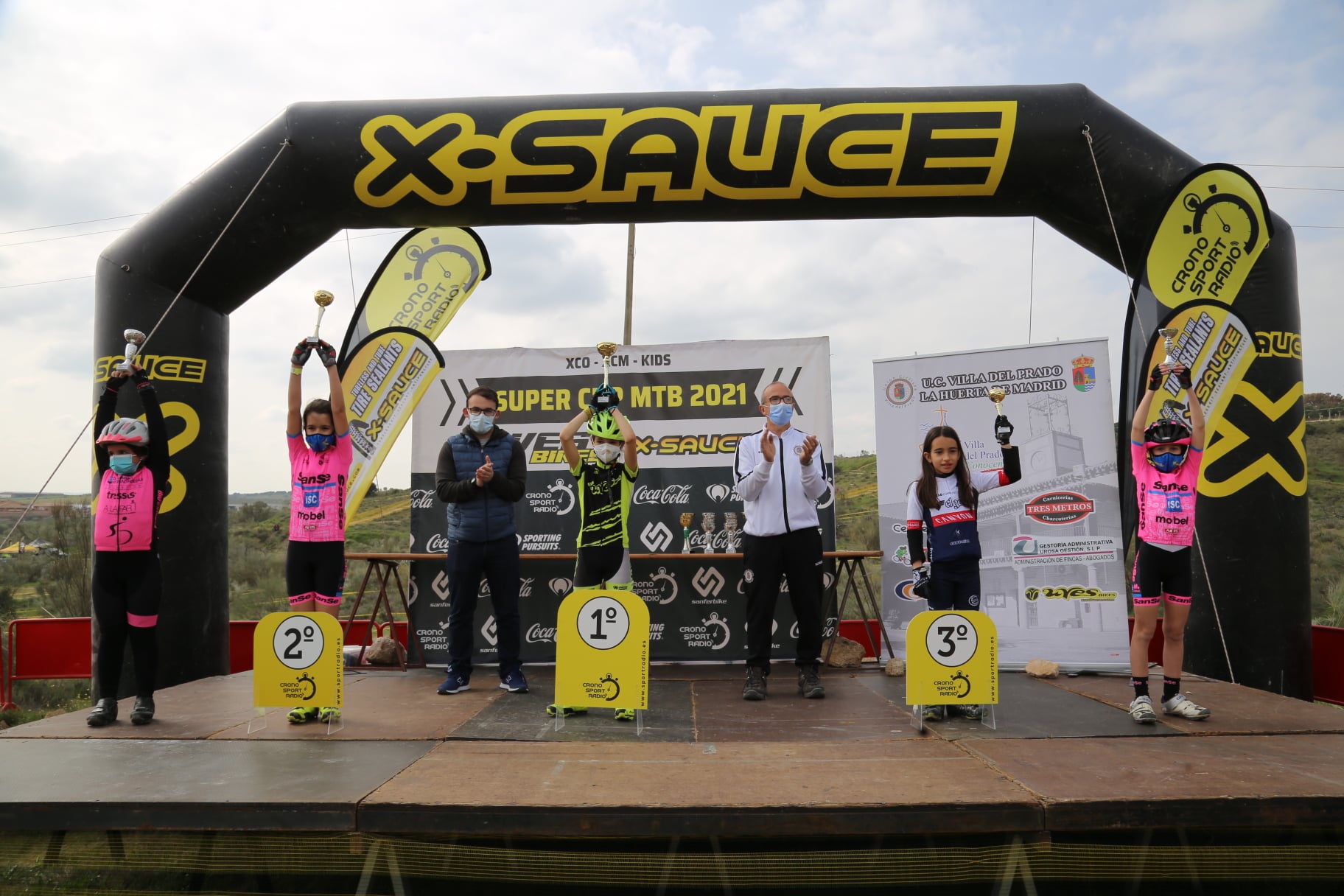 Villa del Prado trajo los  triunfos de Josefina Casadey y Marcos García en el segundo asalto de la Super Cup MTB XCO