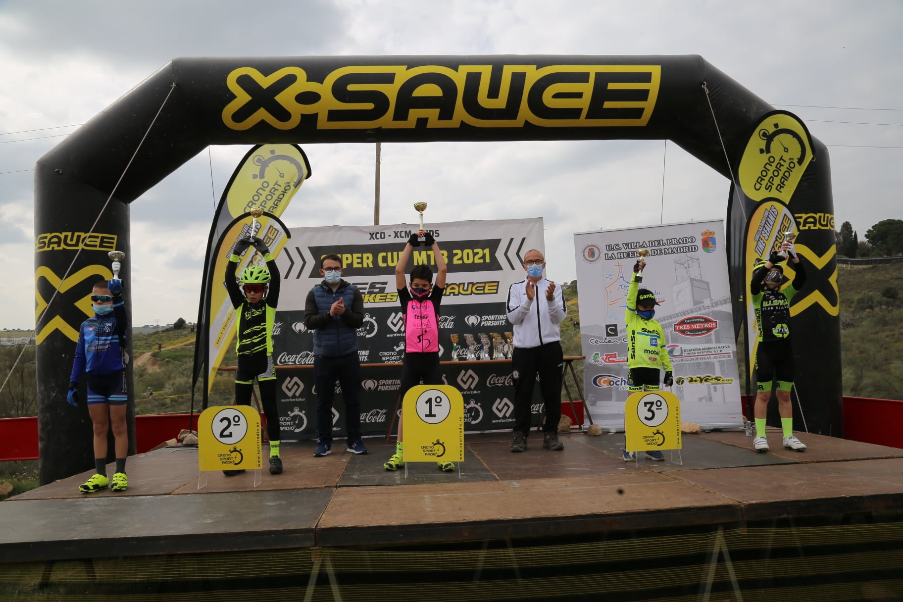 Villa del Prado trajo los  triunfos de Josefina Casadey y Marcos García en el segundo asalto de la Super Cup MTB XCO