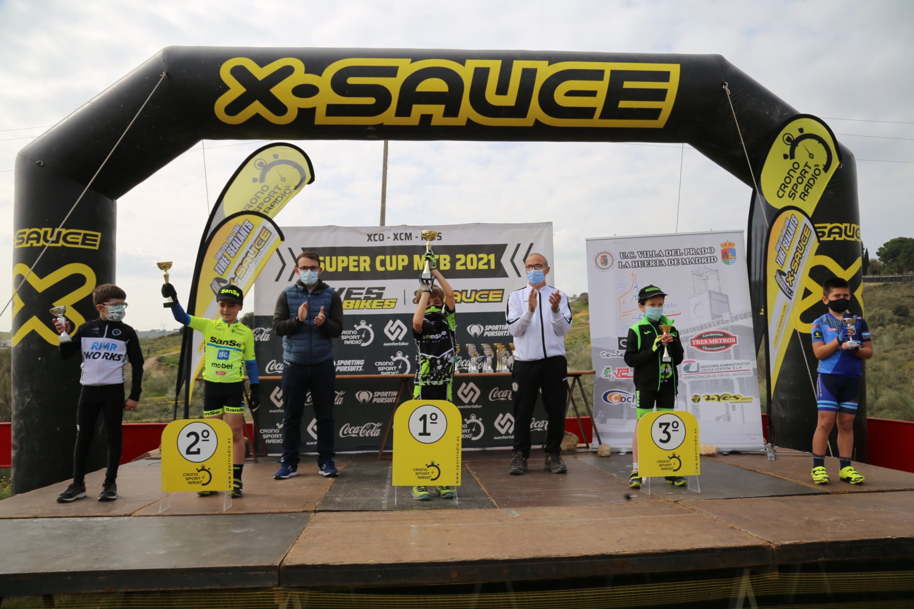Villa del Prado trajo los  triunfos de Josefina Casadey y Marcos García en el segundo asalto de la Super Cup MTB XCO