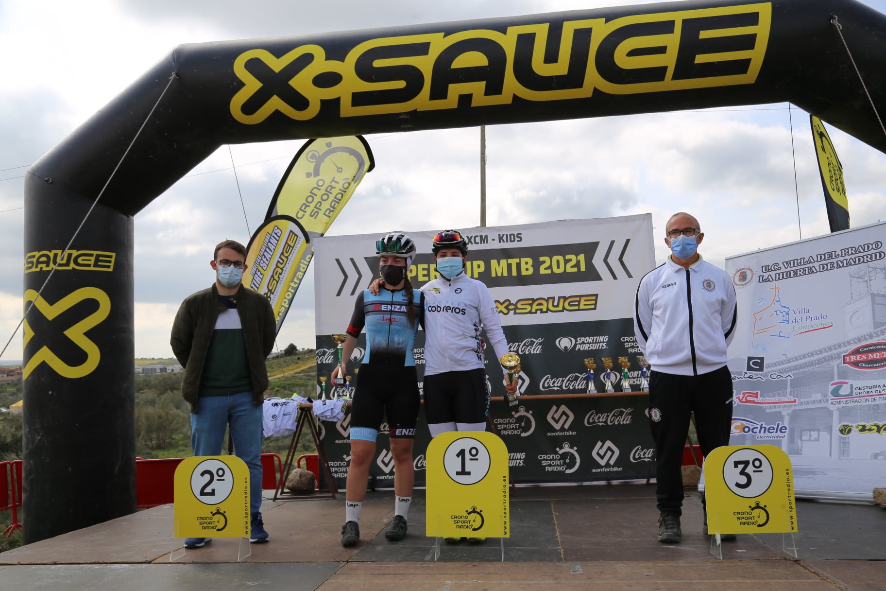 Villa del Prado trajo los  triunfos de Josefina Casadey y Marcos García en el segundo asalto de la Super Cup MTB XCO