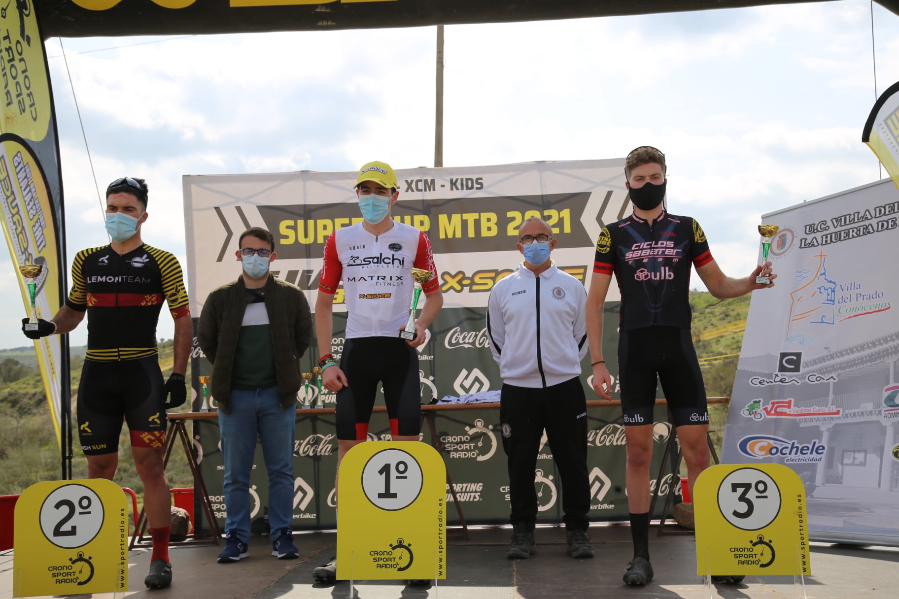 Villa del Prado trajo los  triunfos de Josefina Casadey y Marcos García en el segundo asalto de la Super Cup MTB XCO