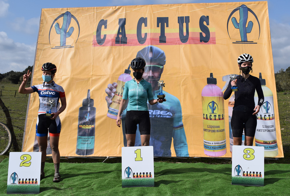 Ariadna Ródenas y Francisco Herrero inauguraron con sus victorias El Cactus MTB Challenge 2021