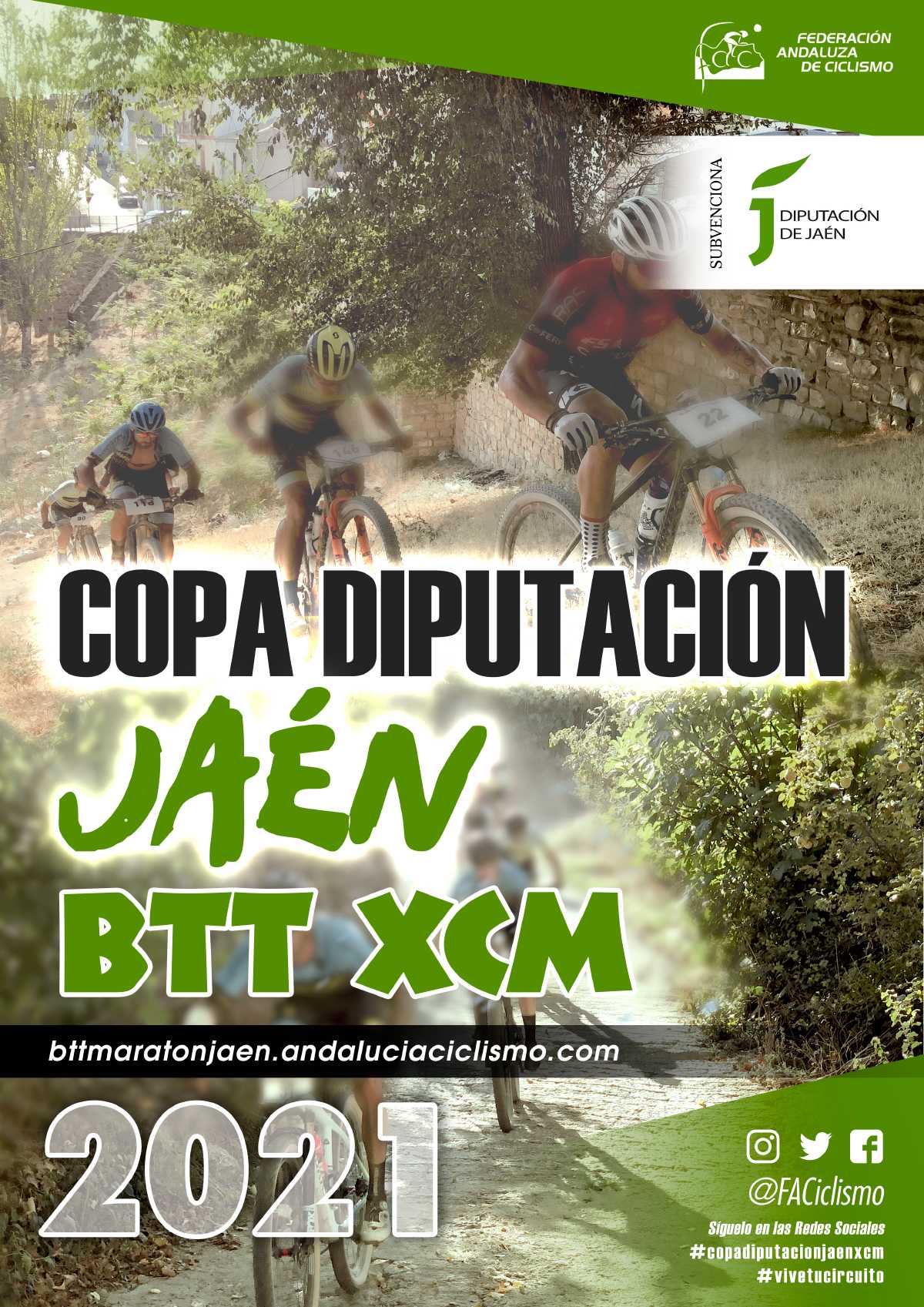 Fechas de la Copa Diputación de Jaén BTT Maratón 2021