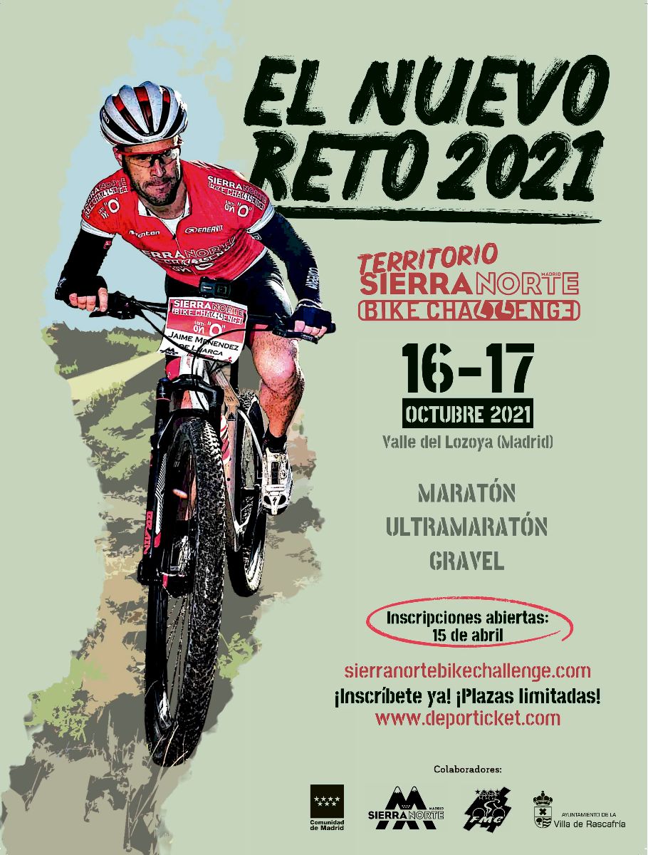 Presentada en Rascafría la la VI edición de la Sierra Norte Bike Challenge 2021