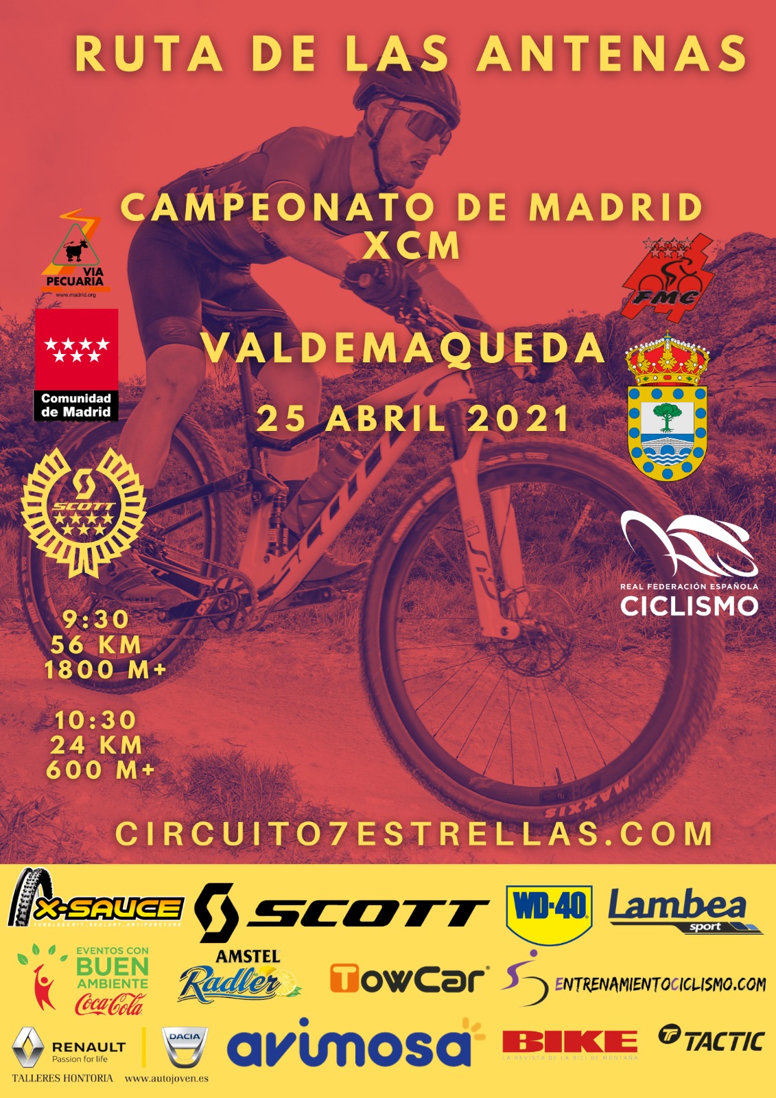 Los Campeonatos de Madrid de maratón (XCM) se ponen en juego en Valdemaqueda