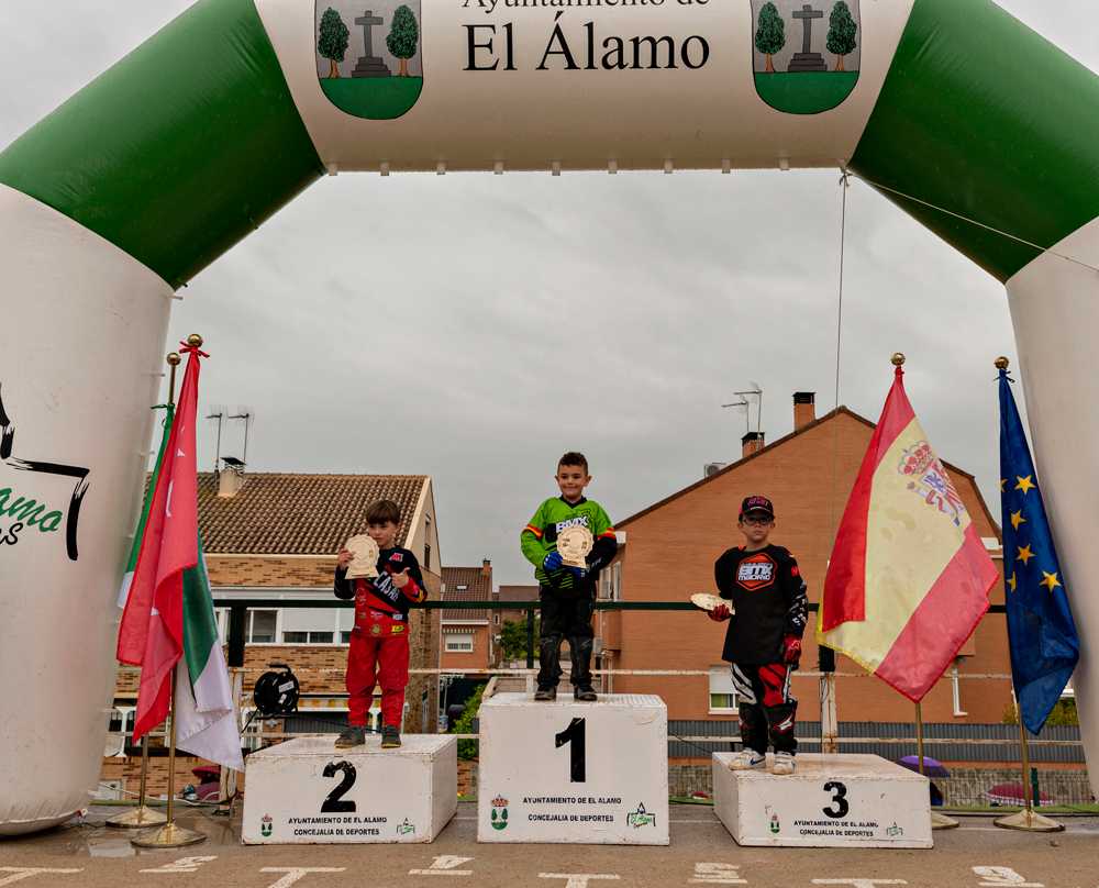 Arrancó en El Álamo la Copa de Madrid de BMX con récord de participación