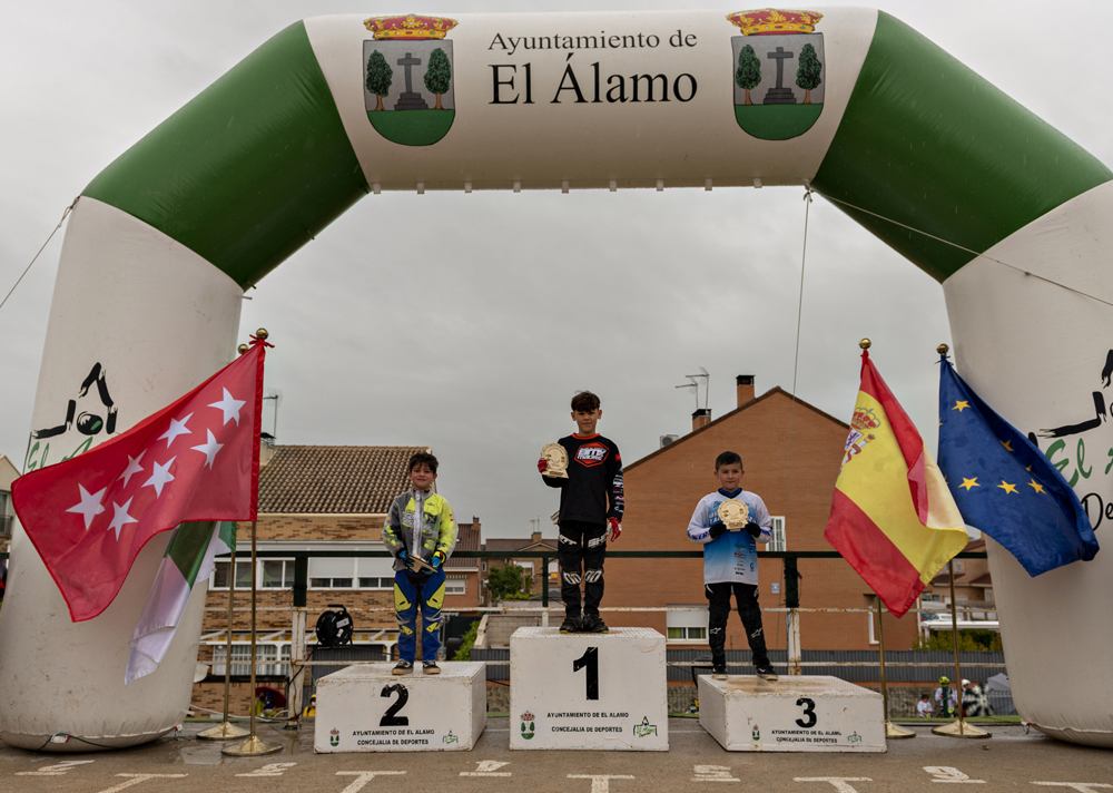 Arrancó en El Álamo la Copa de Madrid de BMX con récord de participación