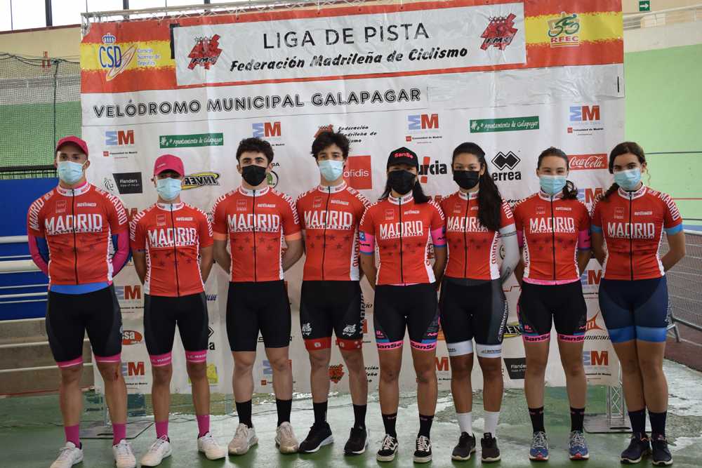 Galapagar coronó a 8 campeones de Madrid de pista cadete y junior (ACTUALIZADA)