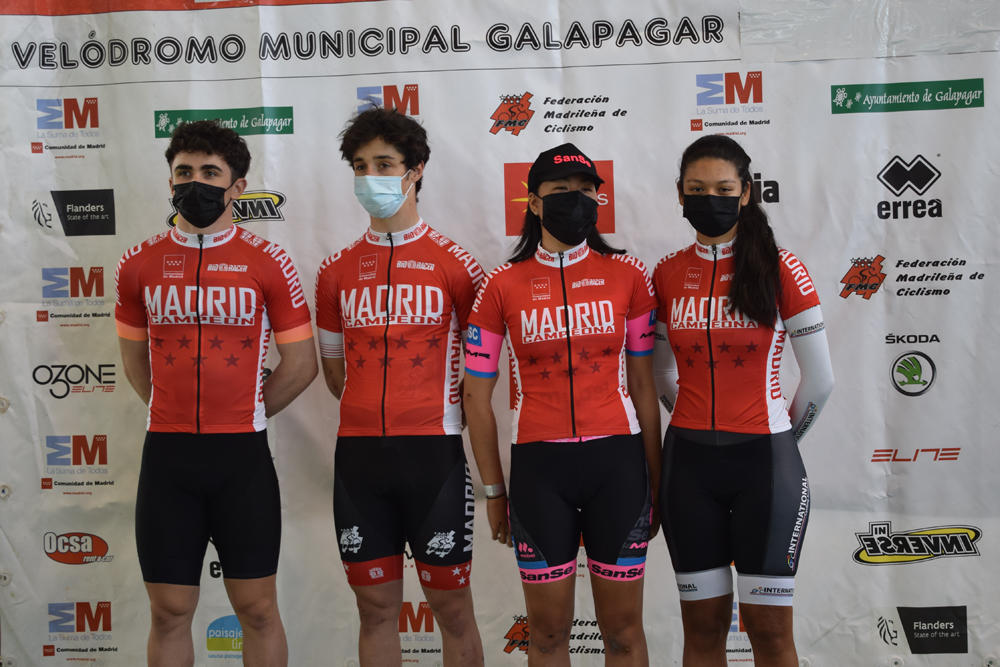 Galapagar coronó a 8 campeones de Madrid de pista cadete y junior (ACTUALIZADA)
