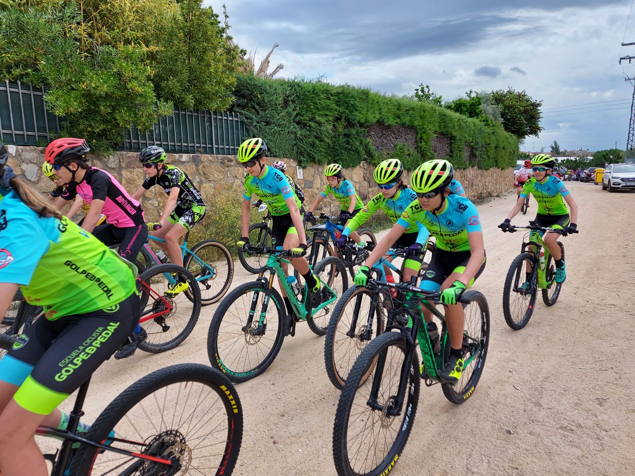 Los bikers infantiles iniciaron su preparación para los Campeonatos de España Escolares