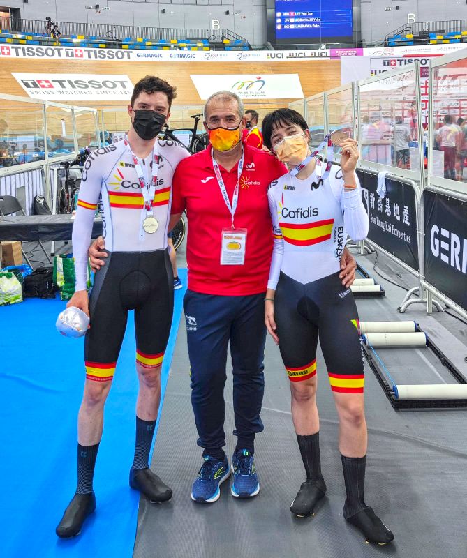 Cuatro medallas para la Selección Española en la 2ª jornada de Copa de las Naciones de Pista