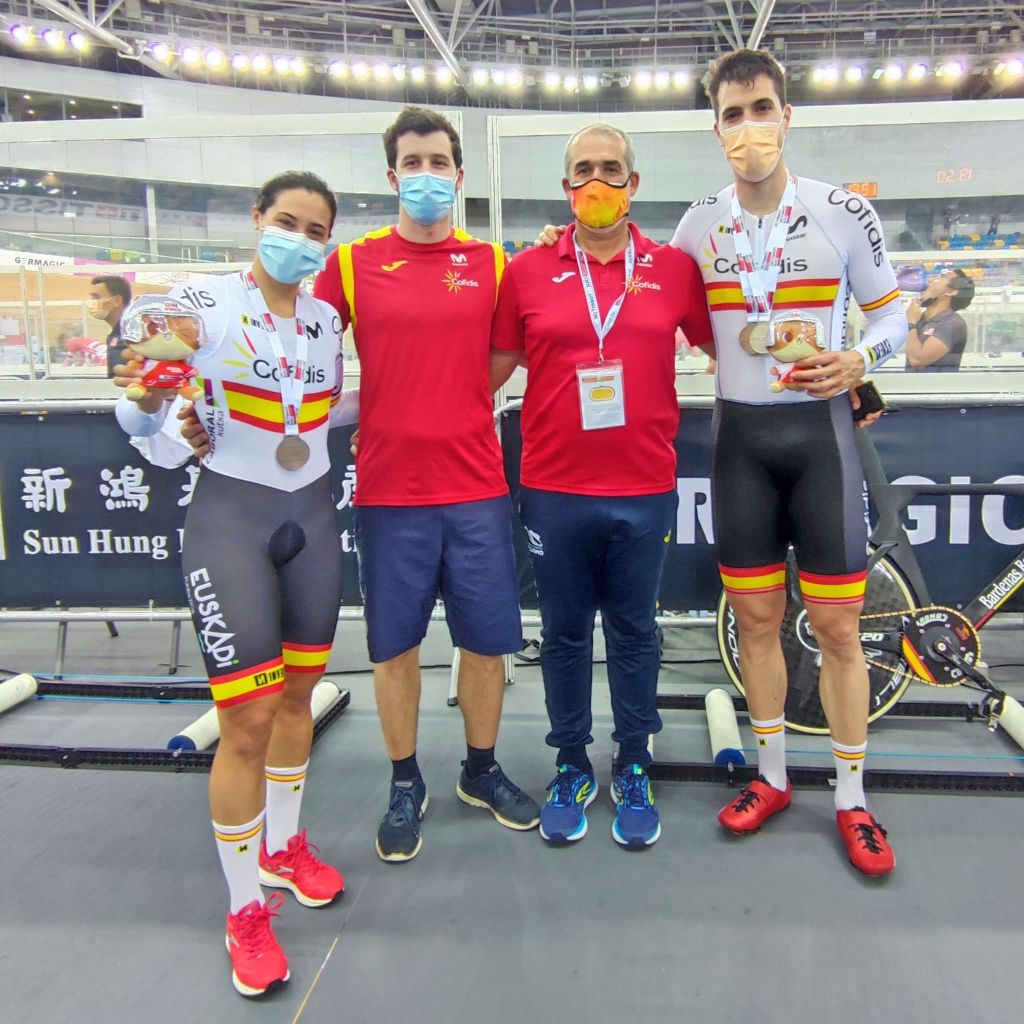 Cuatro medallas para la Selección Española en la 2ª jornada de Copa de las Naciones de Pista