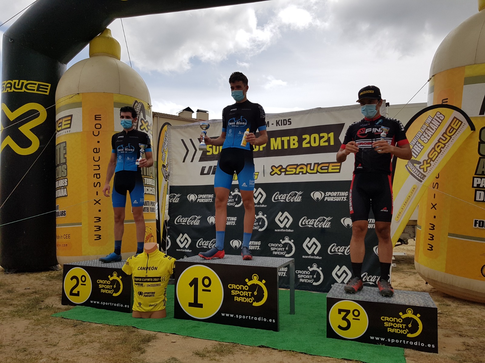 Natividad Gómez y Luca Pérez clausuraron con sus victorias la Super Cup XCO en Alpedrete