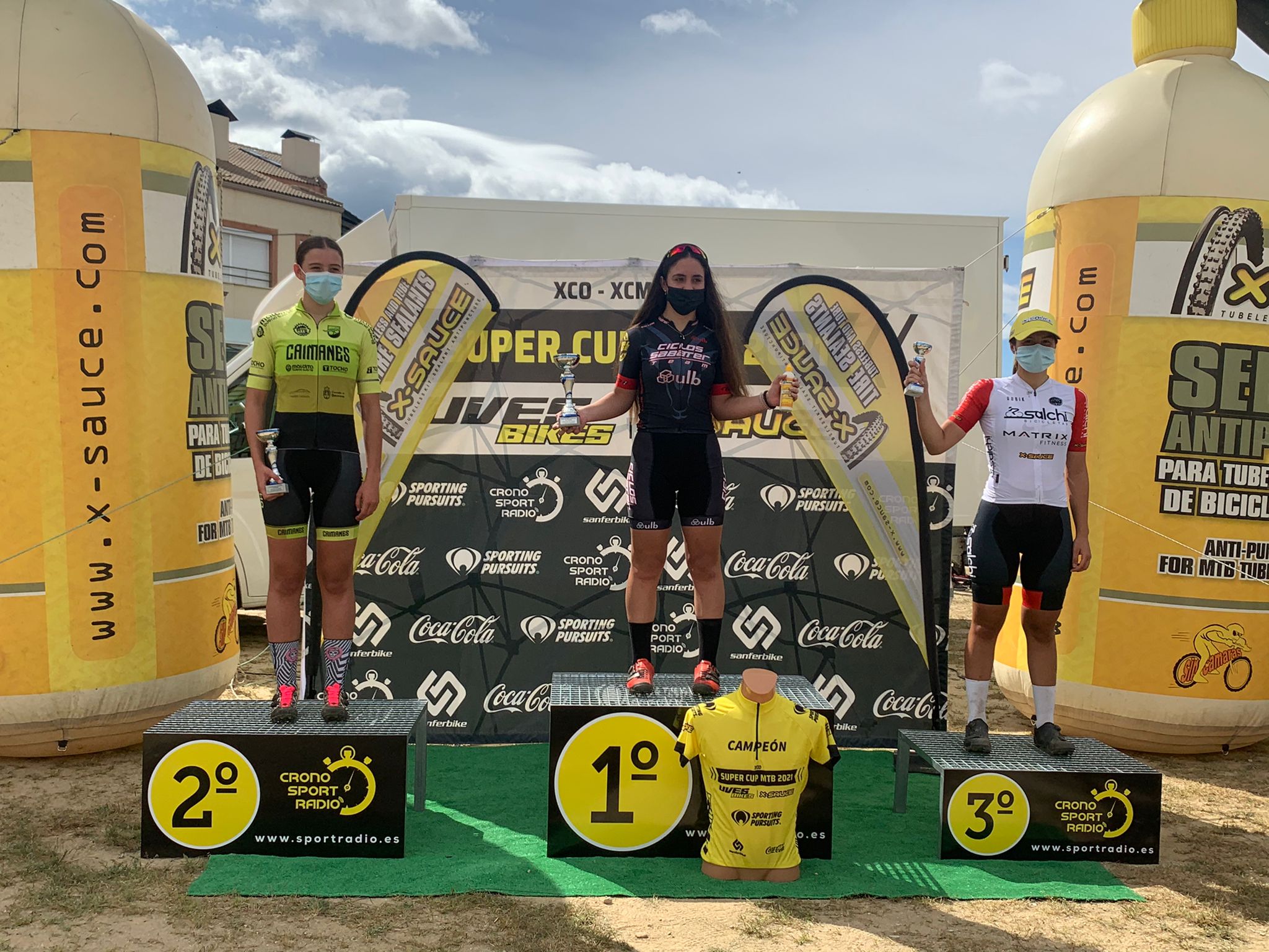 Natividad Gómez y Luca Pérez clausuraron con sus victorias la Super Cup XCO en Alpedrete