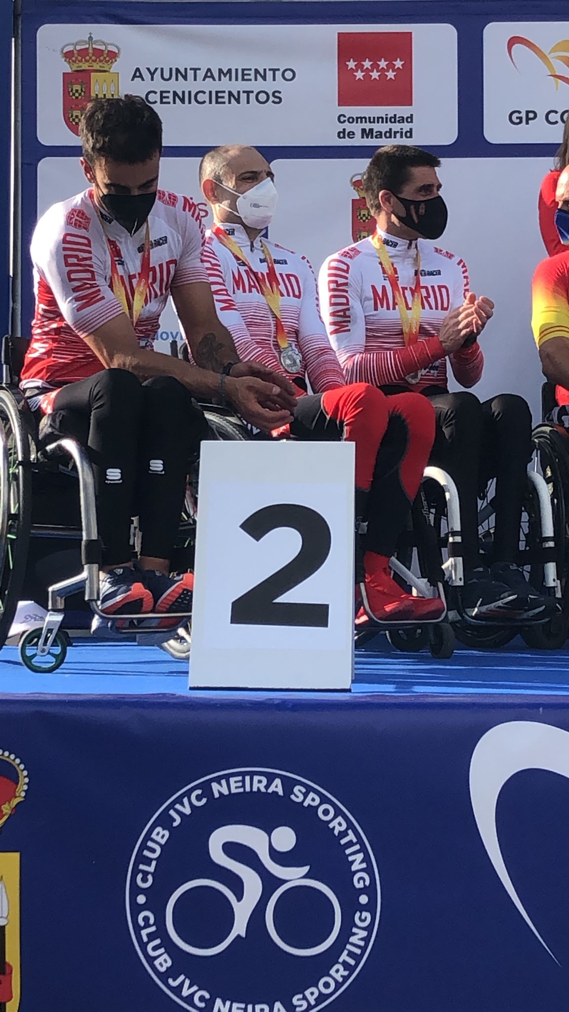 Cinco medallas para la Selección Madrileña en unos Nacionales de Ciclismo Adaptado marcados por la tragedia
