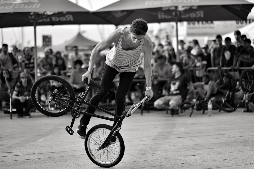 Especialistas madrileños de BMX Free Style. Conoce a Miguel Tardío