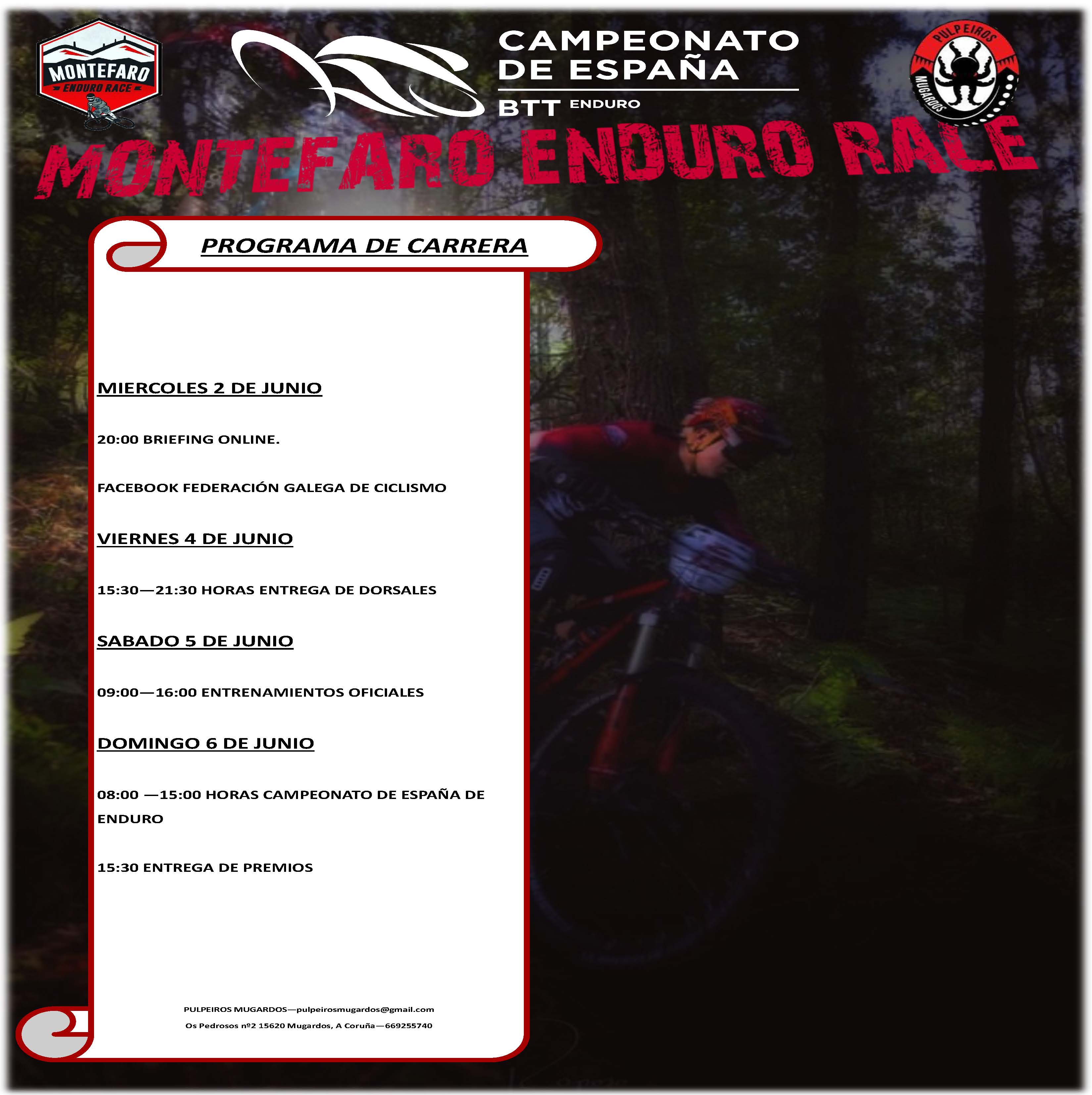 Cuatro pilotos conforman la Selección Madrileña de enduro para los Campeonatos de España
