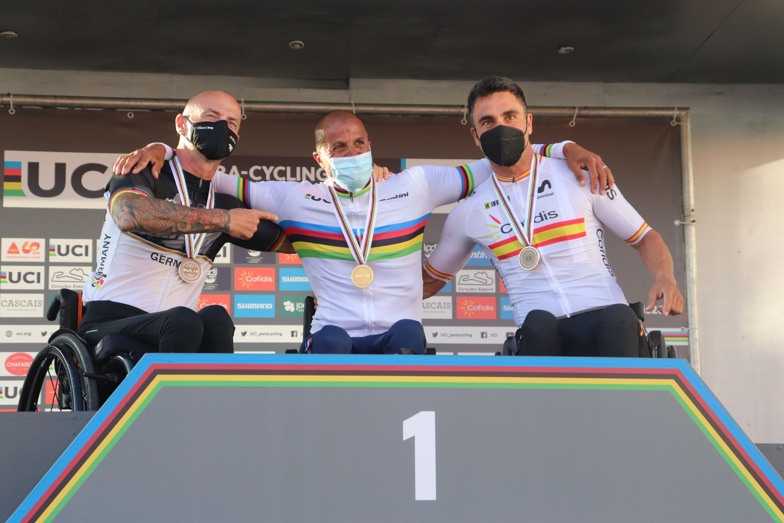 La Selección Española de Ciclismo Adaptado cierra un inolvidable Mundial de Cascais con 13 medallas