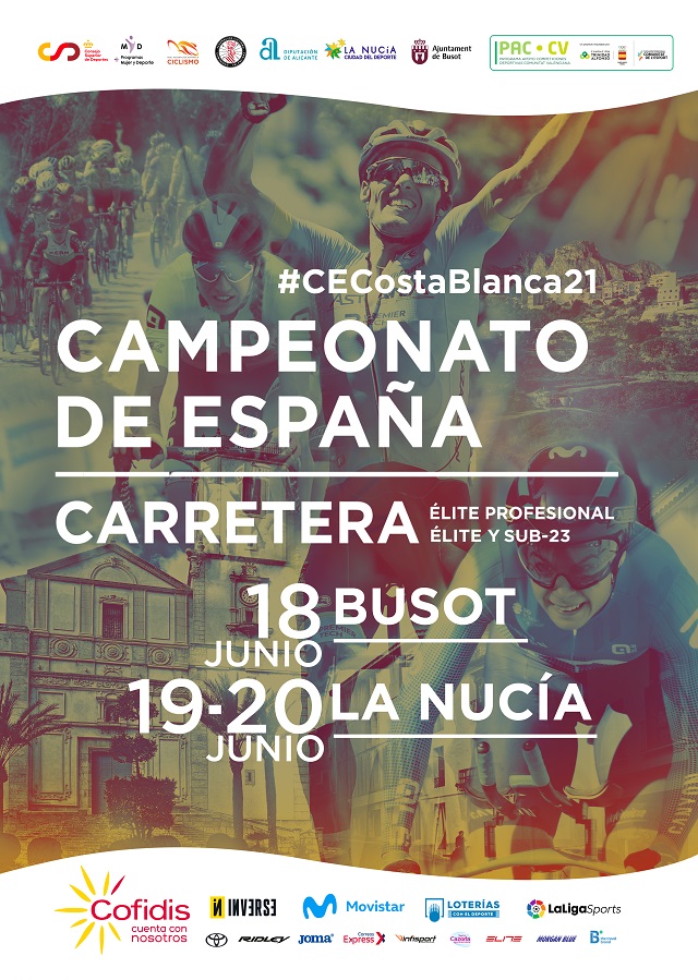 Convocatoria de la Selección Andaluza Sub23 Masculina para el Campeonato de España Carretera 2021