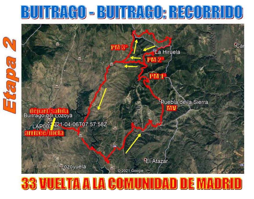 Desglosamos las etapas de la XXXIII Vuelta a la Comunidad de Madrid sub23 (II)