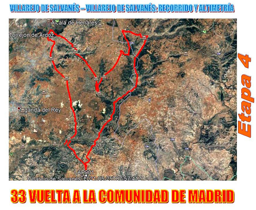Desglosamos las etapas de la XXXIII Vuelta a la Comunidad de Madrid sub23 (IV)