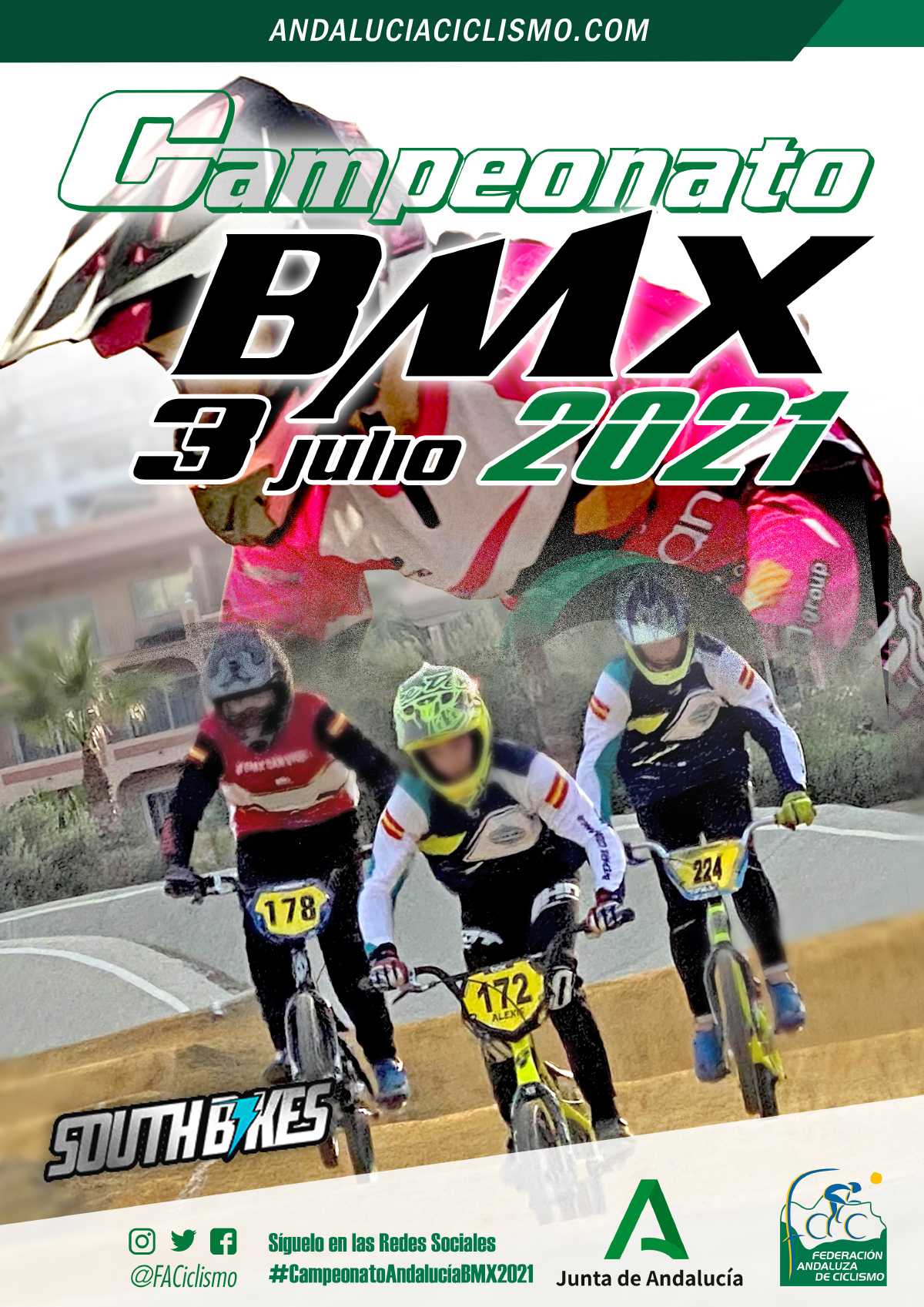 Los títulos andaluces de BMX se pondrán en juego en Padul