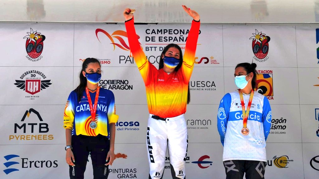 O Descenso galego regresa con catro medallas do Campionato de España en Panticosa